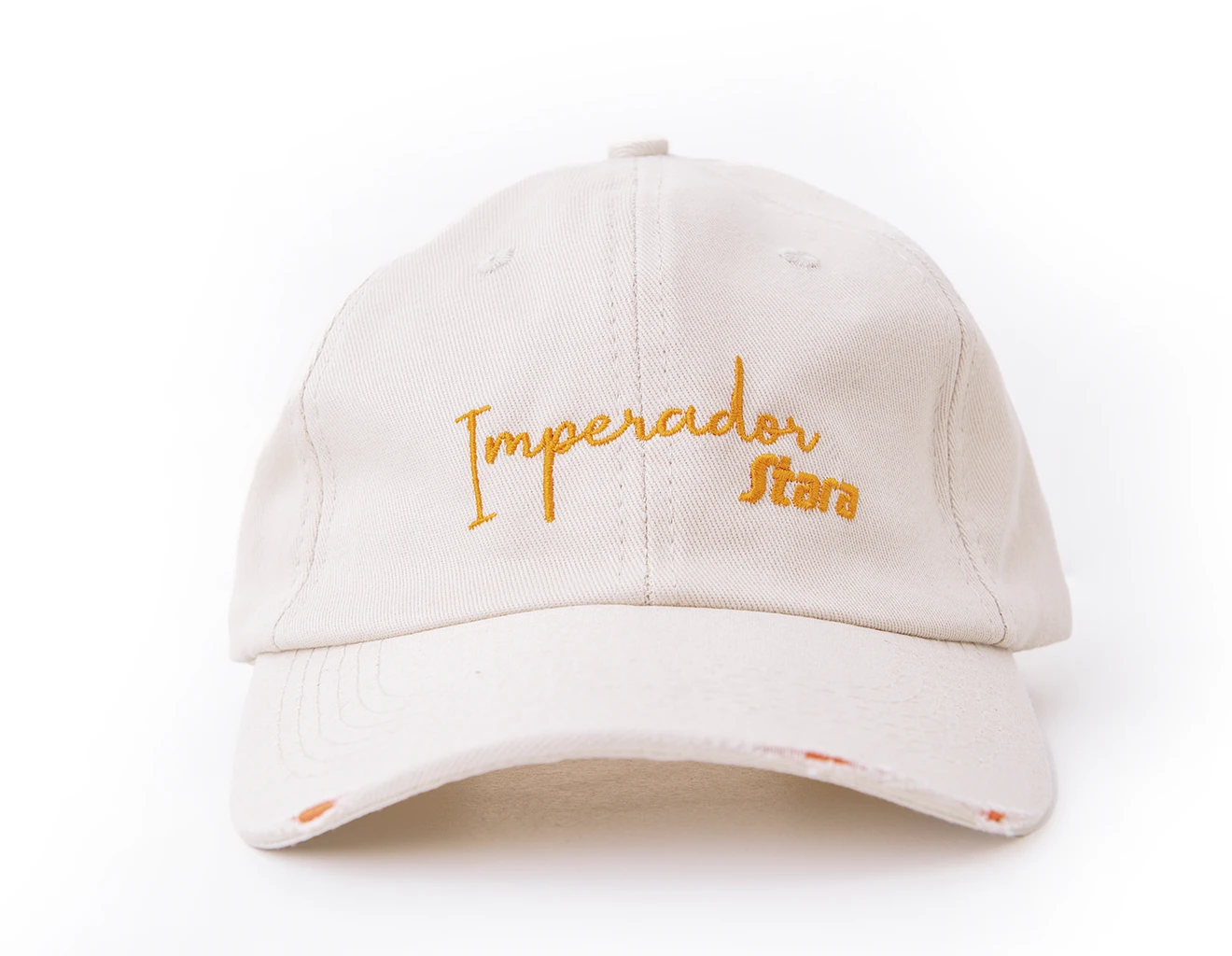 Винтажная кепка Imperador бежевого цвета