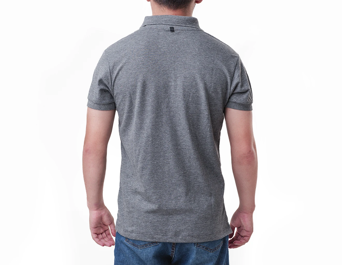 Camisa Polo Cinza Milani