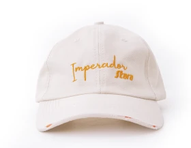 Винтажная кепка Imperador бежевого цвета