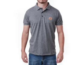 Camisa Polo Cinza Milani